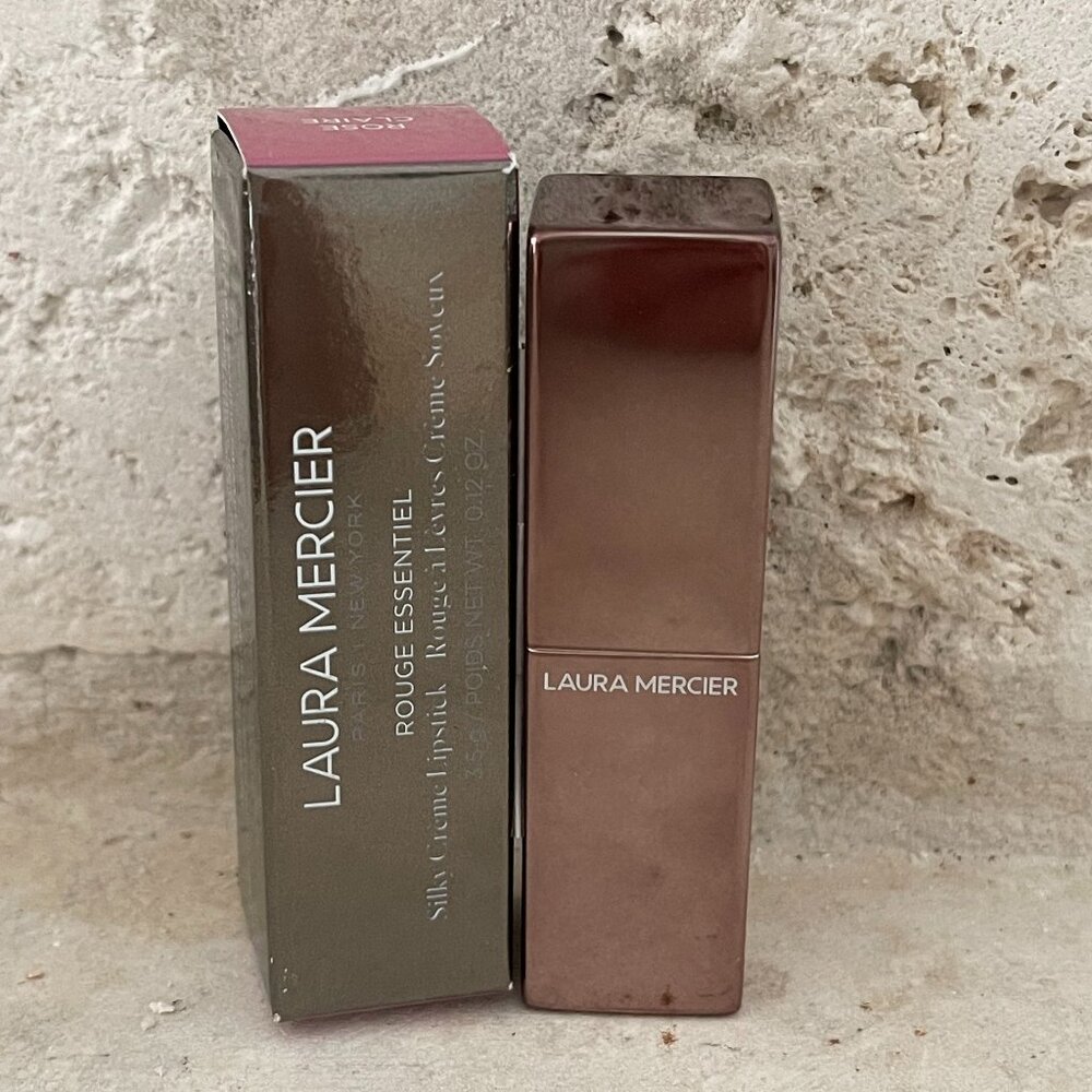 Laura Mercier rouge essentiel silky creme lipstick Rose Claire 0.12oz